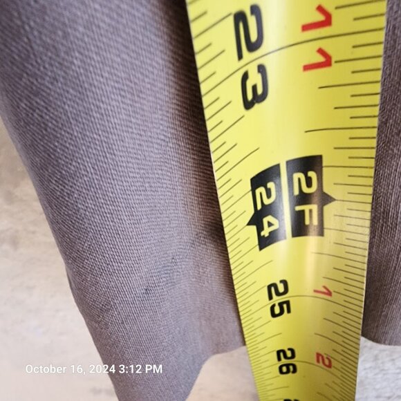 Express World Brand Stretch Dress Pants Womens Size 3/4 Reg Hook & Loop Pockets - Picture 6 of 10